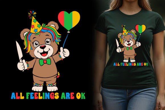 All Feelings Are Ok Graphics T-shirt