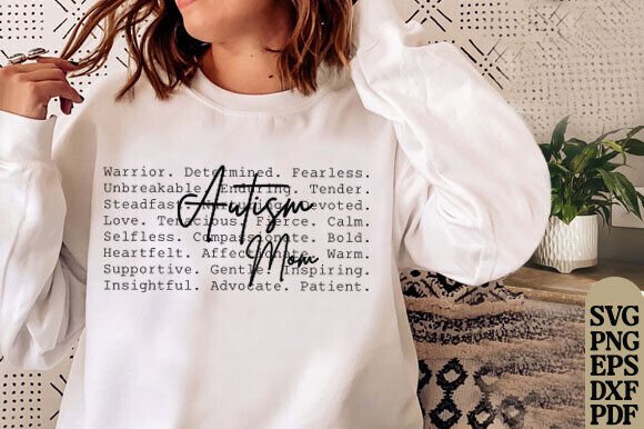 Autism Mom Words PNG SVG: An Embroidery Review