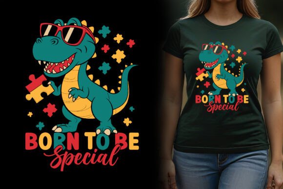 Born to Be Special Graphics T-shirt