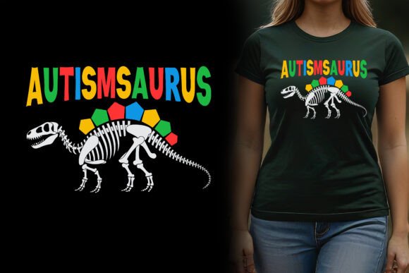 Funny Autism Saurus Graphics: A Designer's Review