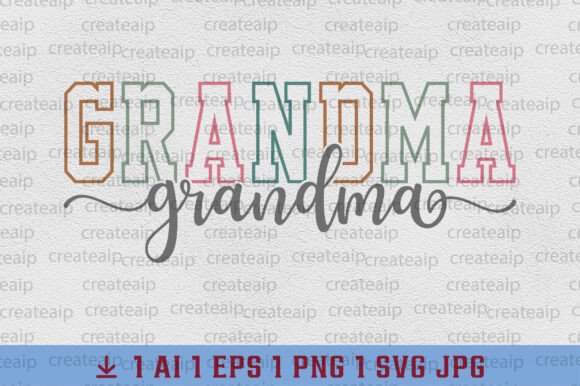 Grandma PNG Nana Varsity Grandma SVG Embroidery Review