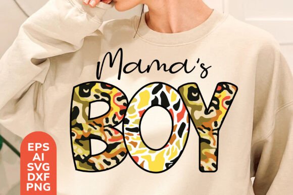 Mama’s Boy PNG, Boy Mom, Mother Day SVG