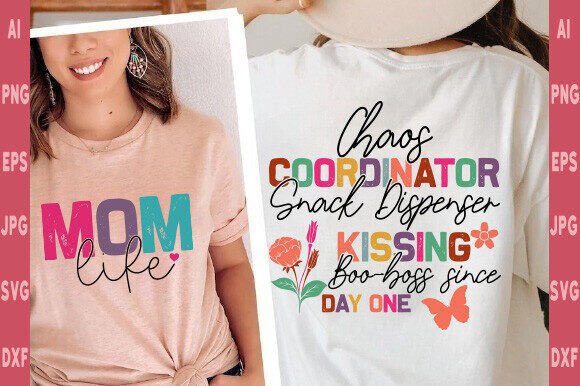 Mom Chaos Coordinator SVG PNG
