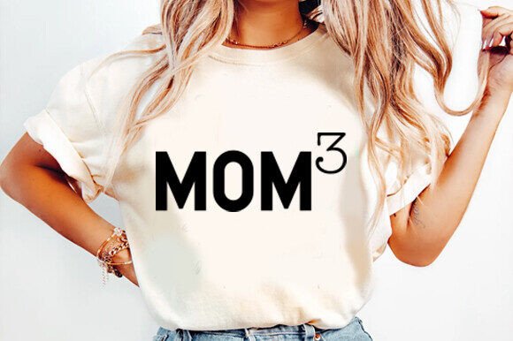 Mom of Three SVG, Mothers Day SVG