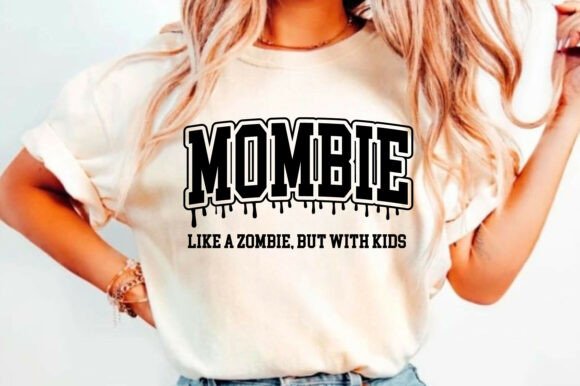 Mombie SVG PNG, Zombie Mom Halloween Embroidery Design Review