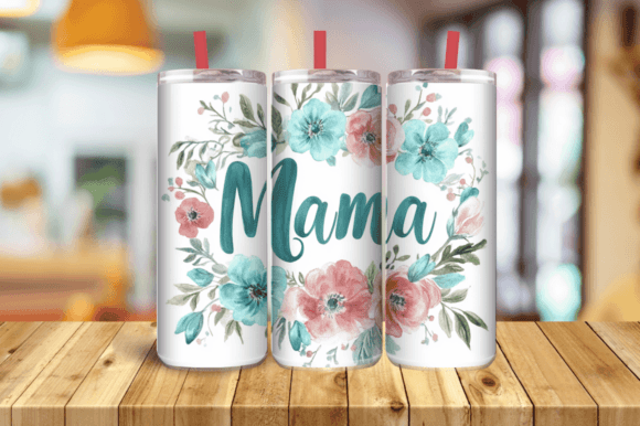 Retro Mama Tumbler Design: An Embroidery Review